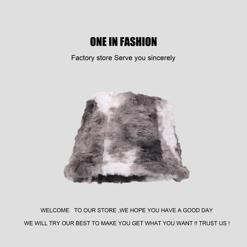 Wholesale Tie Dyed Plush Vintage Fisherman Hats