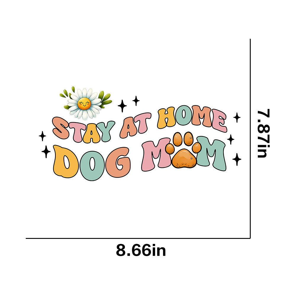 Wholesale 10pcs Dog Mom Series UV DTF Ready to Press Transfers Wraps