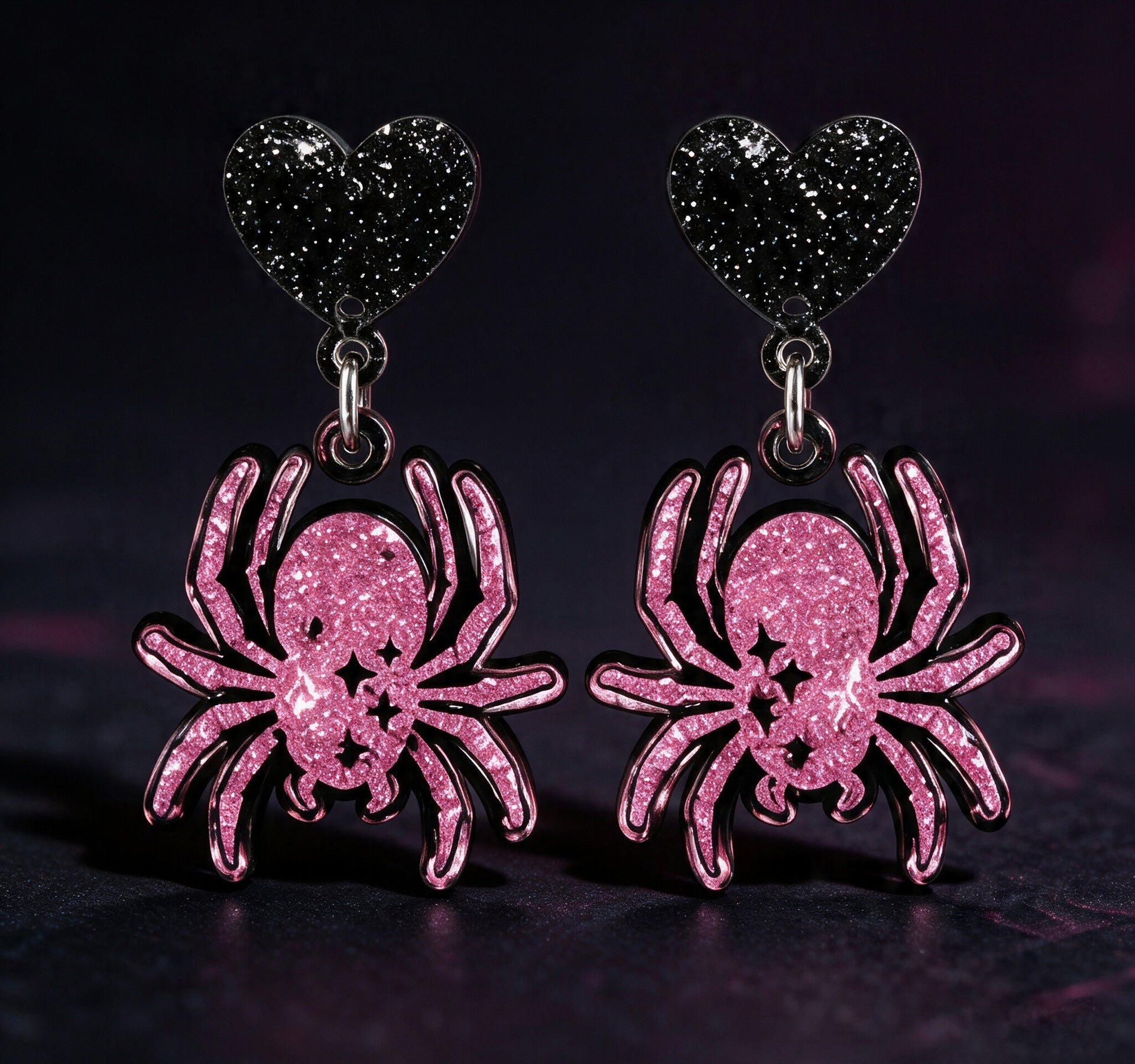 Wholesale Gothic Acrylic  Earrings Creative  Jewelry Accessory For Party