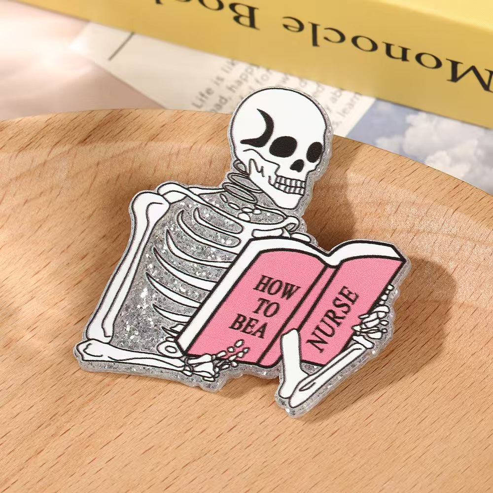 Wholesale 10pcs Alphabet animal cartoon Acrylic Flatback