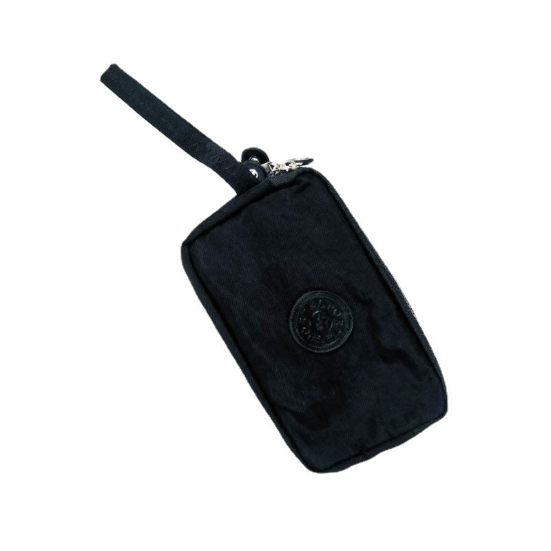 Wholesale Fabric Women's Long Three Layer Zipper Large Capacity Zero Wallet