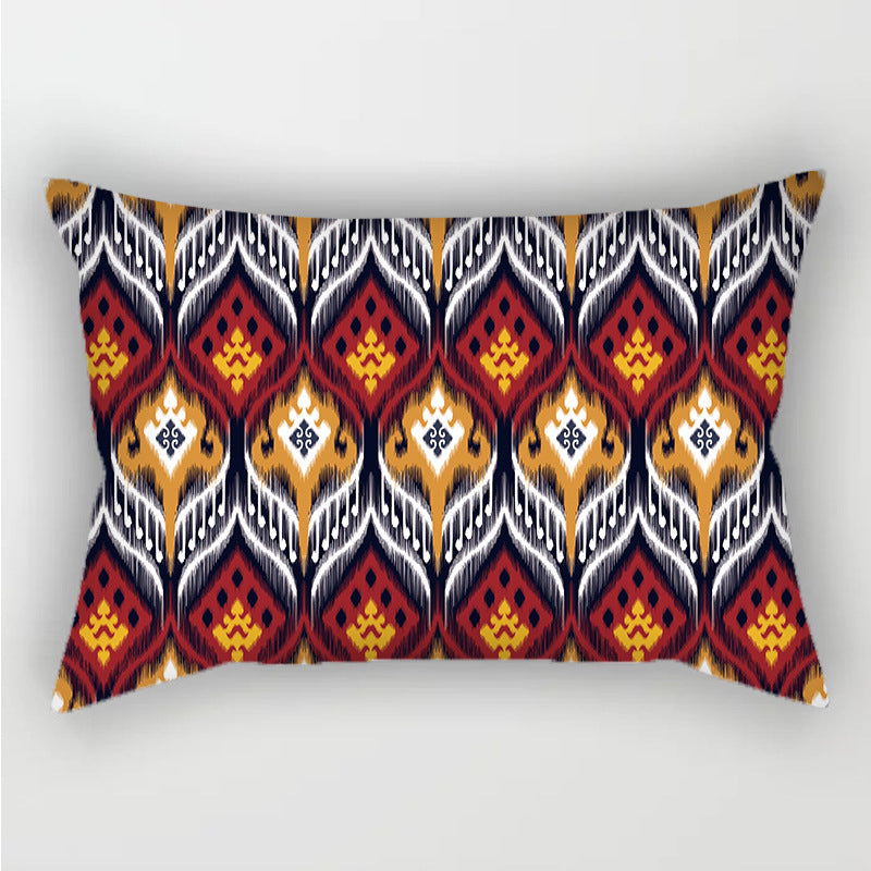 Wholesale Bohemian Ethnic Style Short Plush Pillowcases
