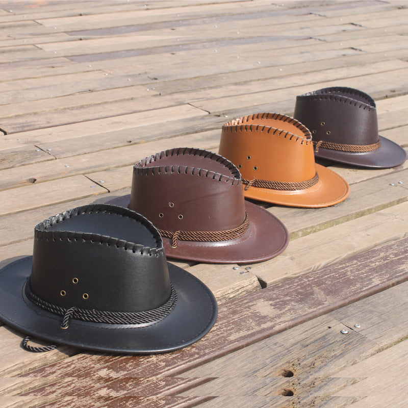 Wholesale PU Western Cowboy Hat