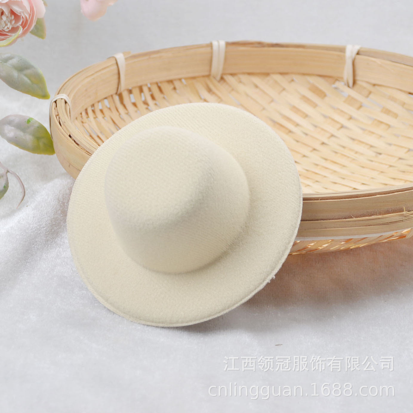 Wholesale Lamb Lori Doll DIY Original Hat Embryo Base Small Top Hat Hair Jewelry Hat Decorative Naked Hat 10cm