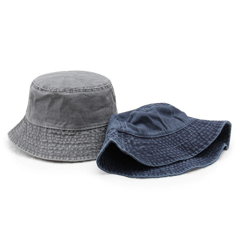 Wholesale Retro Washed Denim Bucket Hat