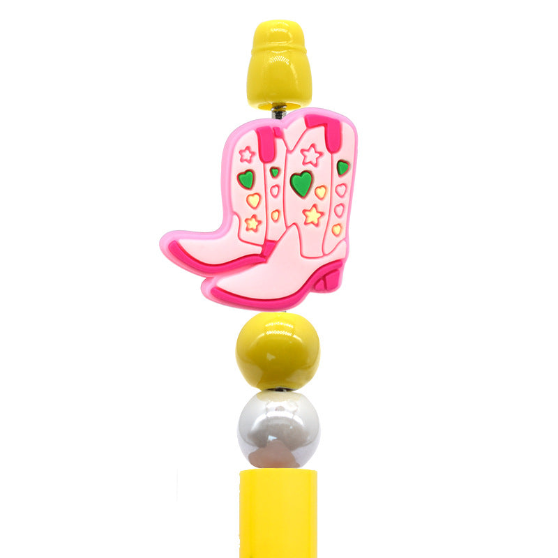 Wholesale Random100pcs/pack DIY Pen Beads High-Value Student Stationery Jewelry