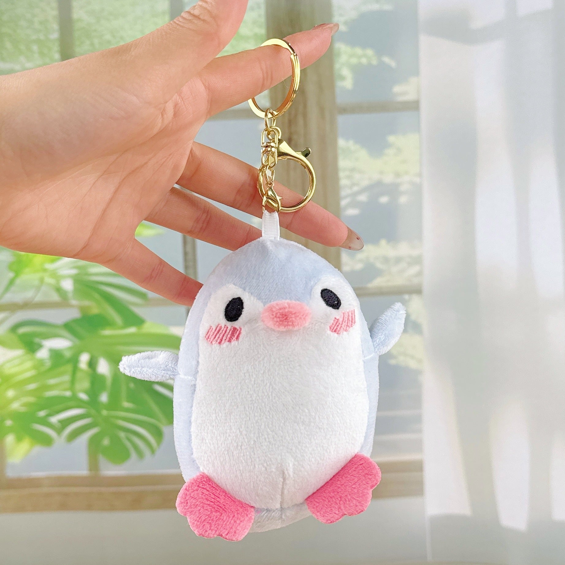 Wholesale  Cartoon Penguin Doll Pendant Cute Little Penguin Plush Toy Keychain Pendant Bag Hanging Ornament Grasp Gifts