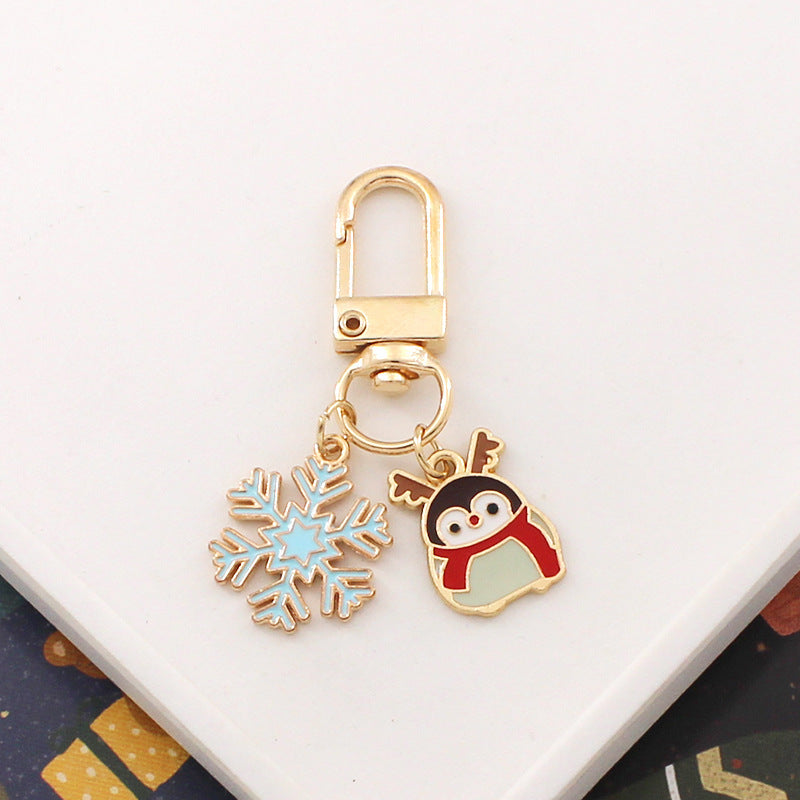 Wholesale Christmas Zinc Alloy Keychains