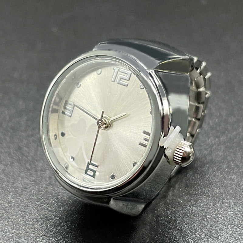 Wholesale [Ring Watch] fashion men and women couple alloy shell ring watch