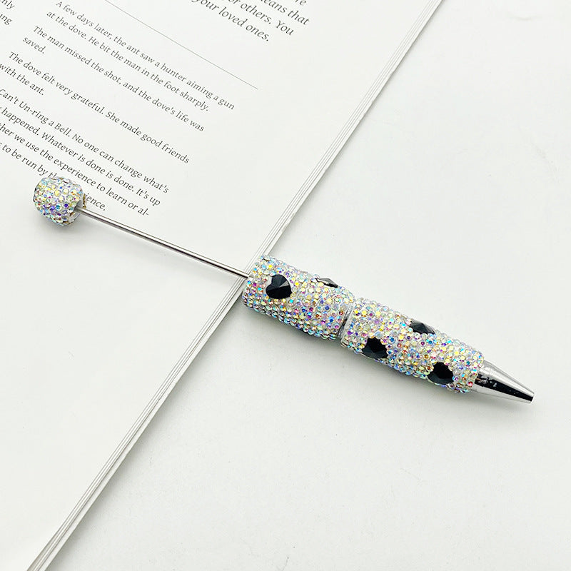 Wholesale Colorful Love Full Diamond beadable pens