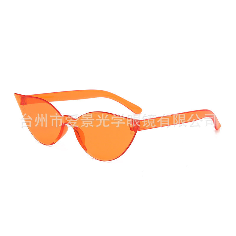 Wholesale Cat Eye Sunglasses Candy Color Sunglasses