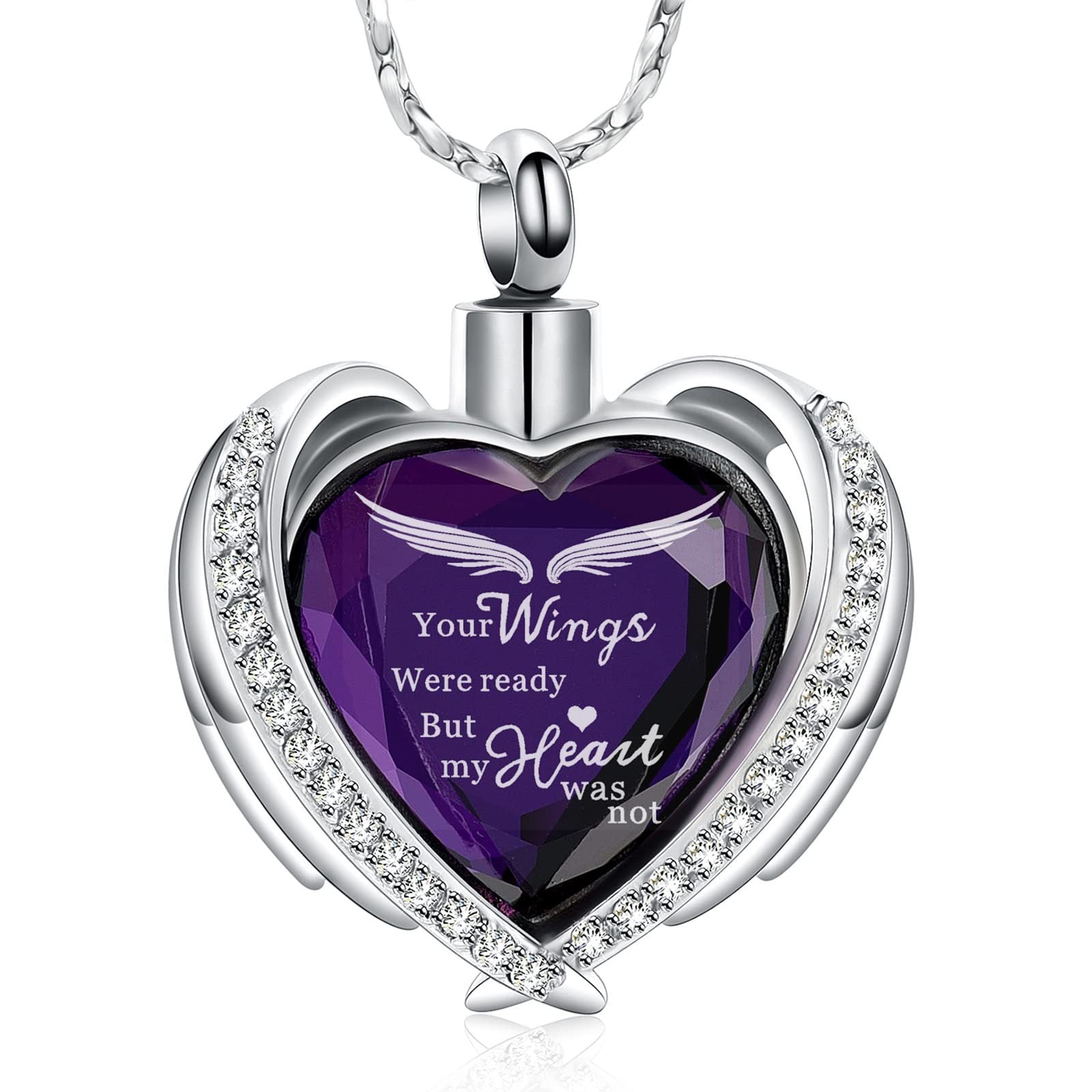 Wholesale Heart Pendant Personalized Stainless Steel Love Urn Necklaces