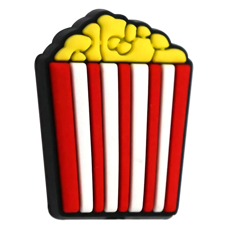 Wholesale  Random 100pcs/pack Cute Cartoon Food Series Beads Focal Beads