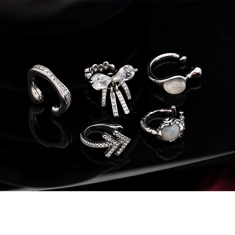 Wholesale Metal Bow Knot No-Piercing Ear Cuff