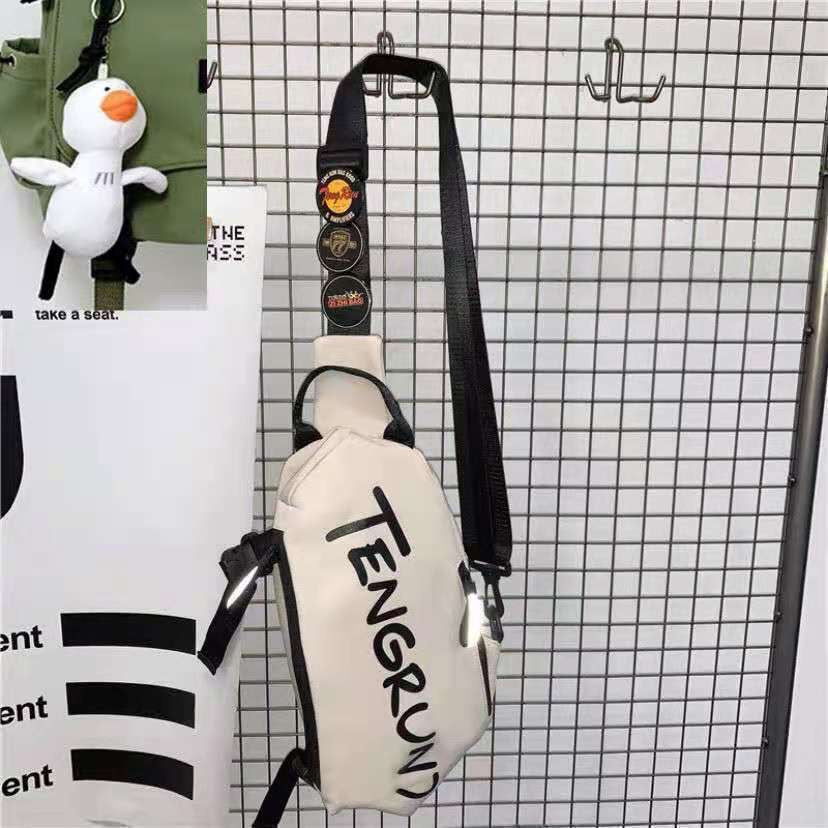 Wholesale Messenger bag sports waist bag casual fashion shoulder bag student personality small cross bag chest bag