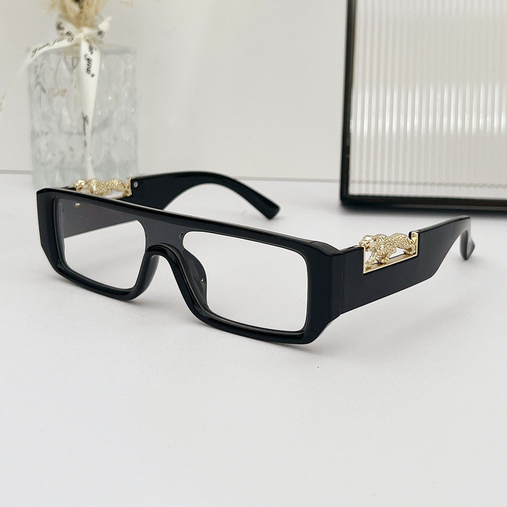 Wholesale Retro Square One-piece Sunglasses
