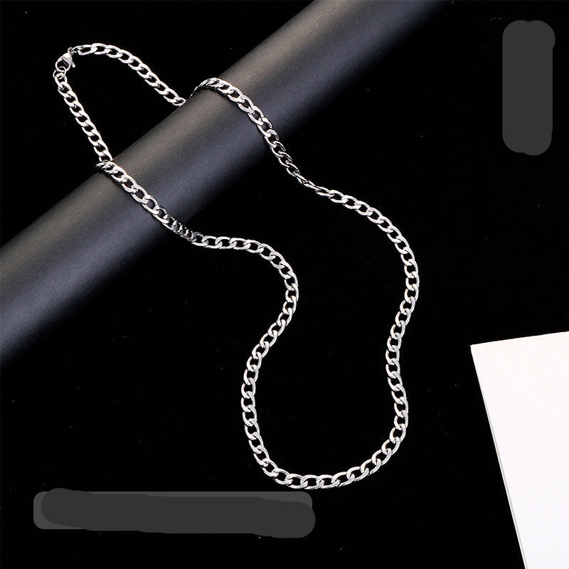Wholesale Titanium steel non-fading clavicle chain