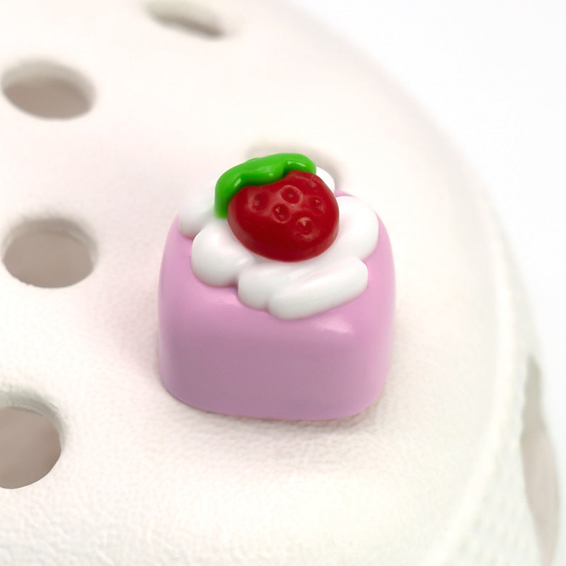 Wholesale 5pcs Cartoon 3D Garden Crocs Decorative Accessories