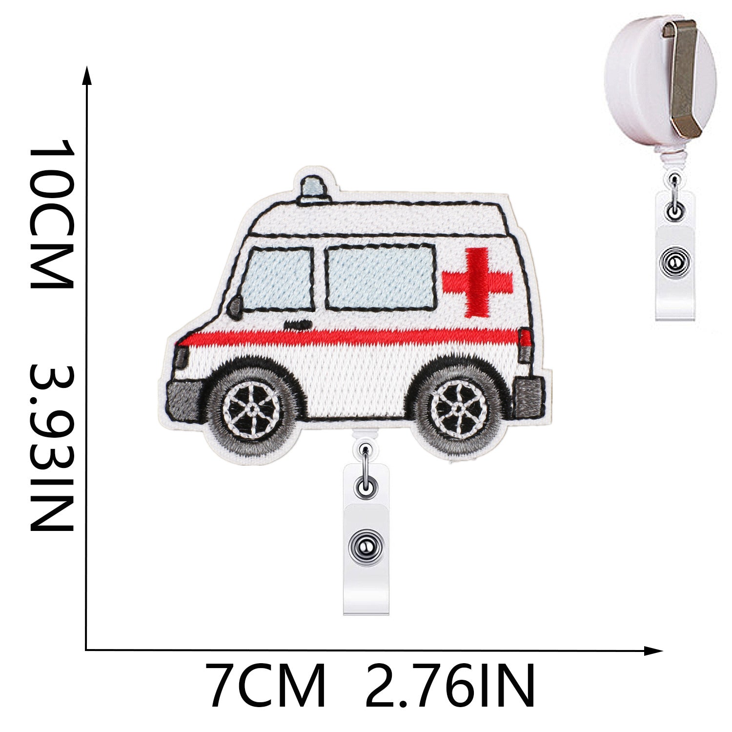 Wholesale medical embroidery cloth stickers