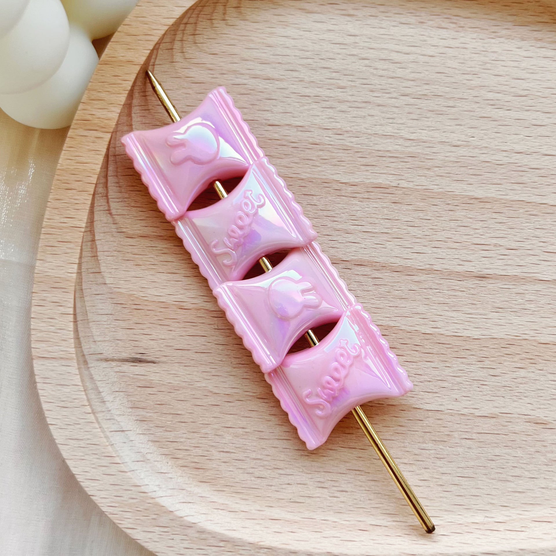 Wholesale 10pcs colorful candies Acrylic Beads