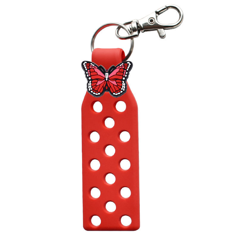 Placa de llave del zapato de bricolaje de mariposa al por mayor