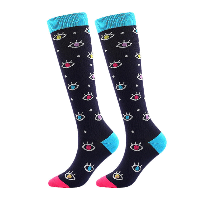 Wholesale Valentine's Day Compression Socks, Sports Slimming Legs, Medical Assisted Elastic Socks