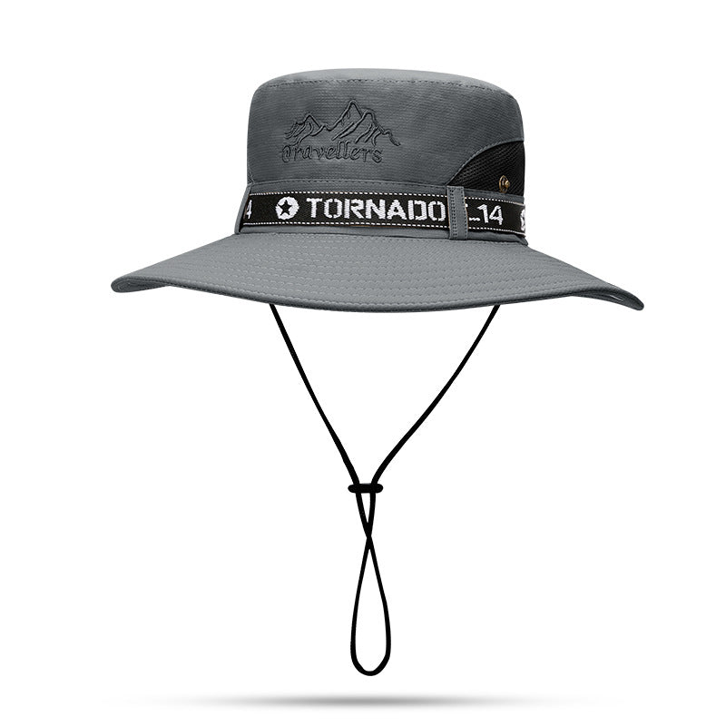 Wholesale Polyester Fiber UV Protection Bucket Hat Black Camouflage