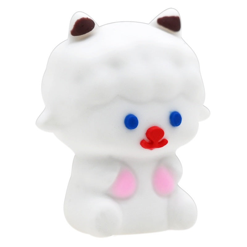 Wholesale Random 100pcs cartoon cute animal 3D Focal Beads