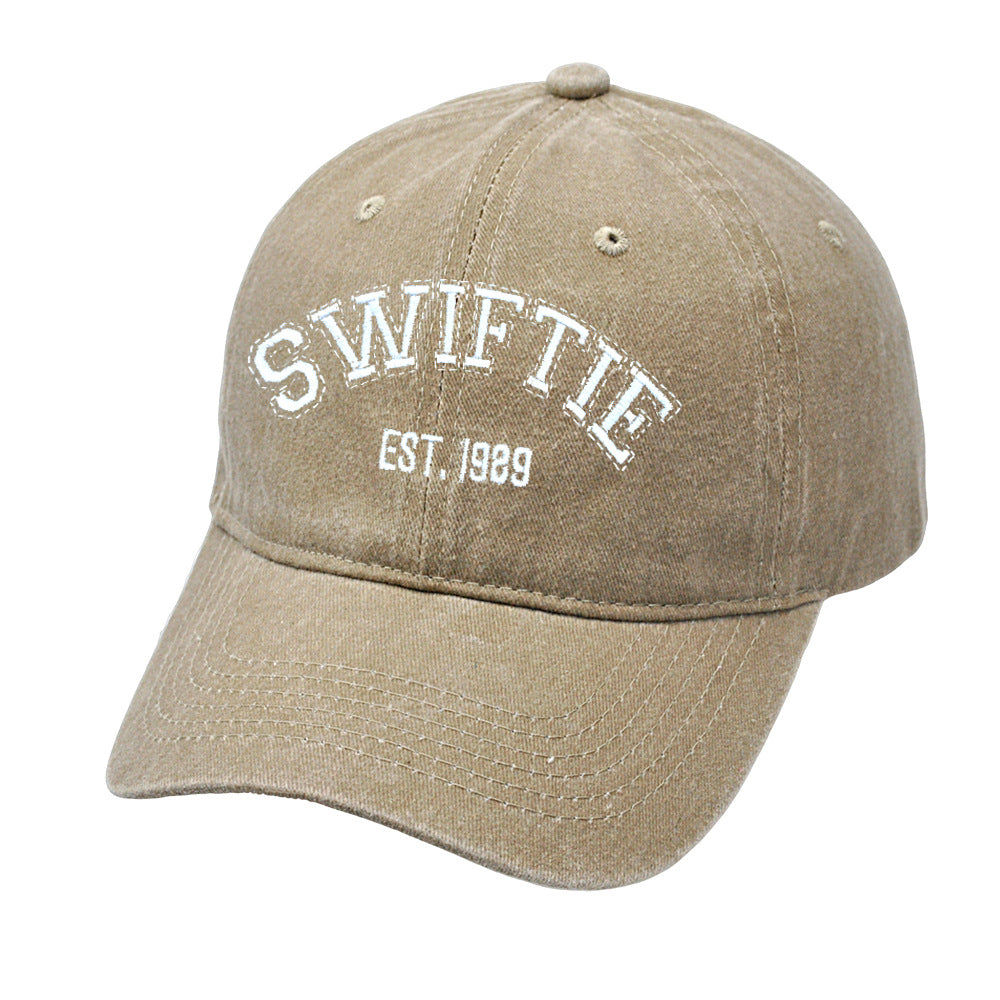 Wholesale Taylor Swift Embroidered 1989 Letters Vintage Baseball Cap