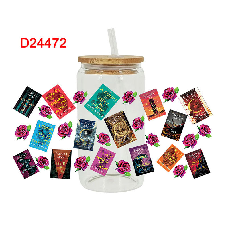Wholesale UV Transfer Paste Glass Crystal Label Crystal Paste 16OZ UV DTF WRAPS