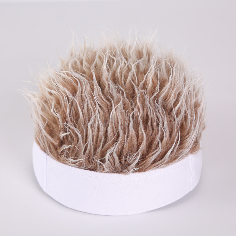 Wholesale Cotton Simulated Wig Baseball Caps
