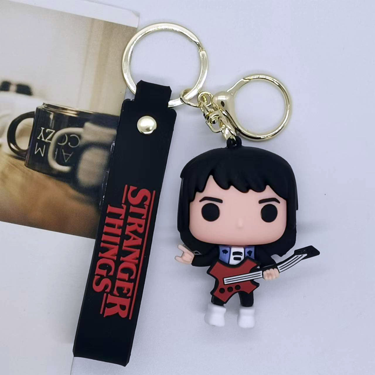 Wholesale Creative Cartoon Character Doll  PVC Keychain