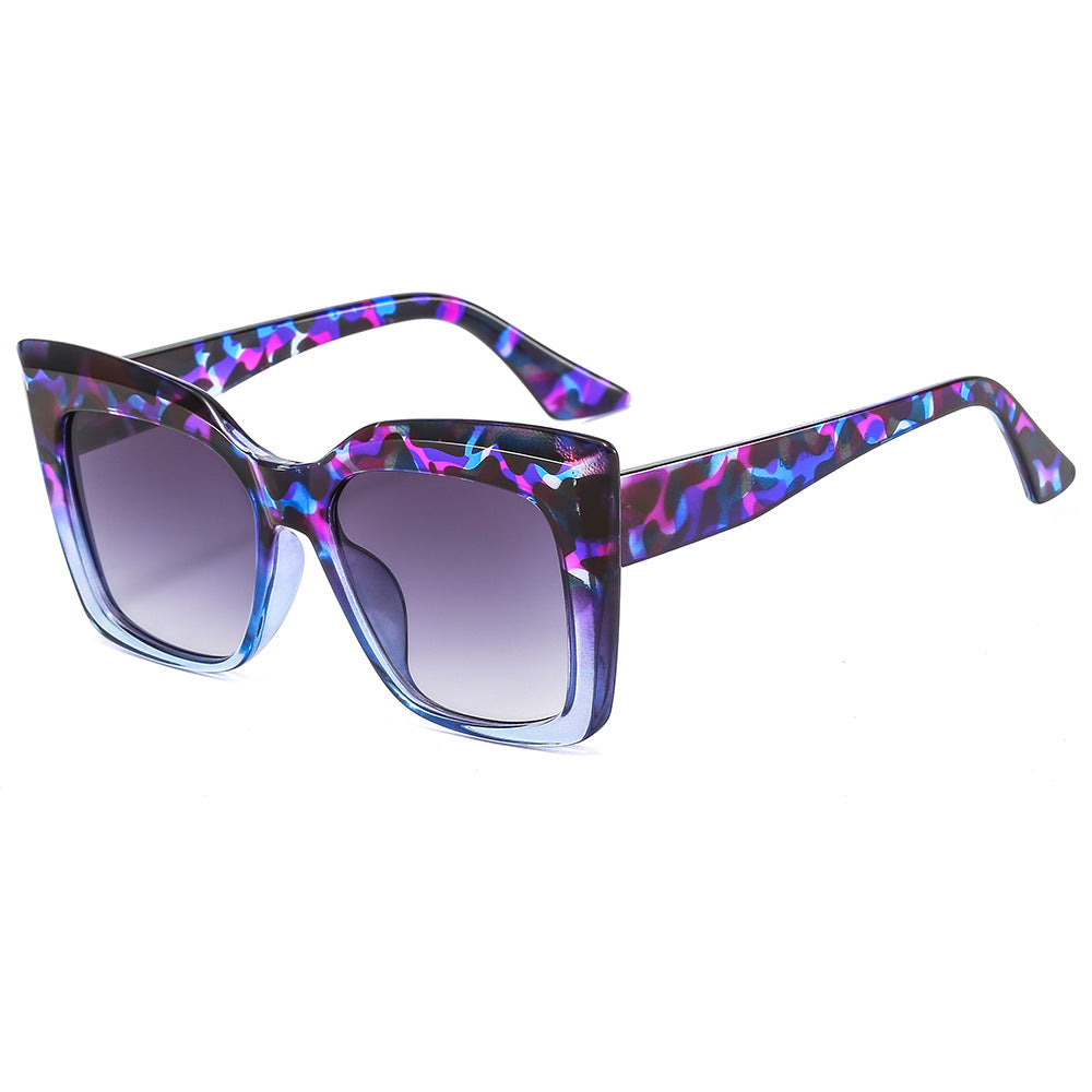Wholesale frame sunglasses fashion men and women retro cat' s eye sunglasses