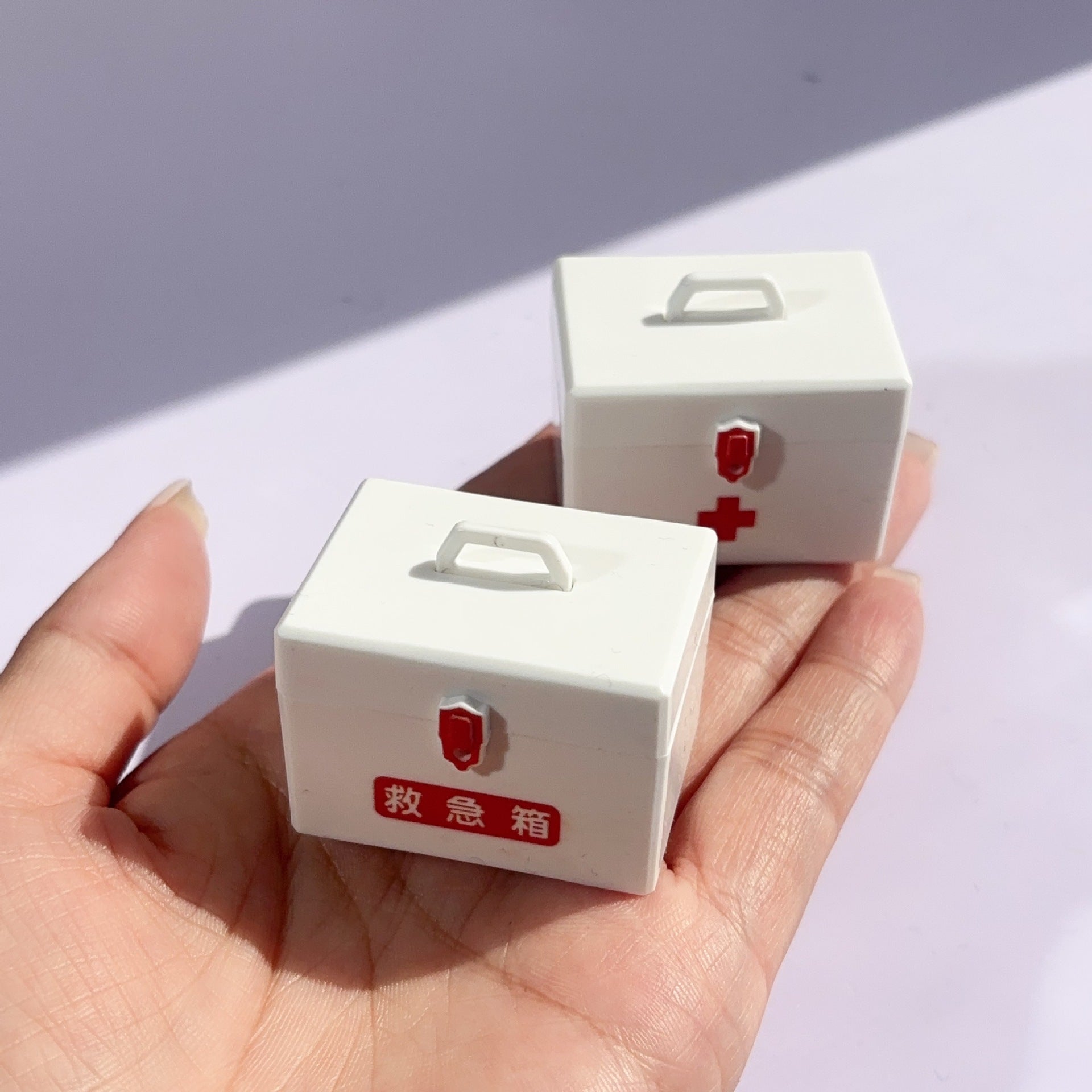 Wholesale 3pcs Mini Medicine Box Model Decoration Miniature Medicine Box
