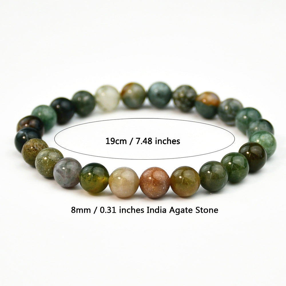 Wholesale of New Chinese Style Colorful Natural Stone Beaded Bracelets