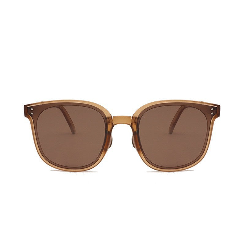Wholesale Foldable Anti-UV Simple Fashion Lightweight Face Showing Small Sunglasses
