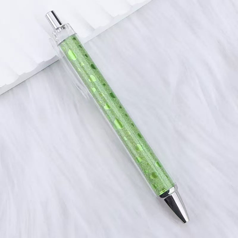Wholesale Christmas & Pink Bow & Blingbling Roll Paper Ballpoint Pen
