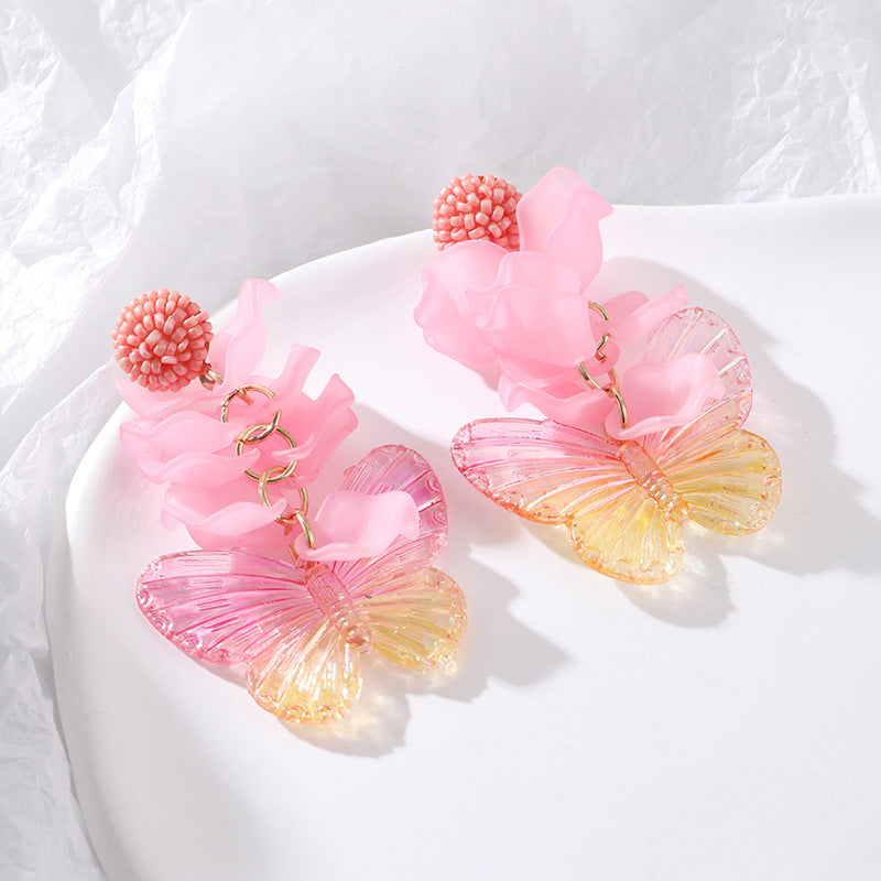 Wholesale Town Shop Treasure Acrylic Earrings