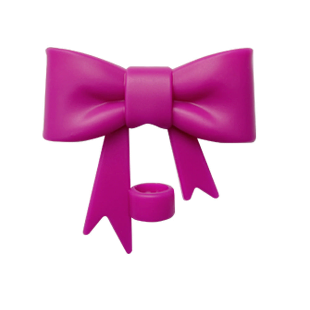 Wholesale 10mm colorful bow straw hat