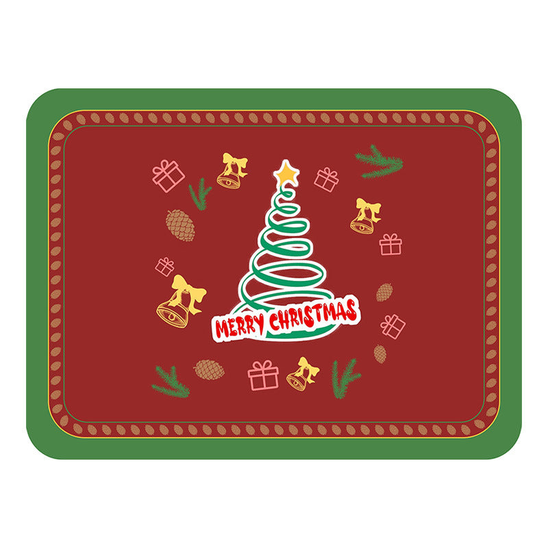 Wholesale Christmas Placemat Leather Western Placemat