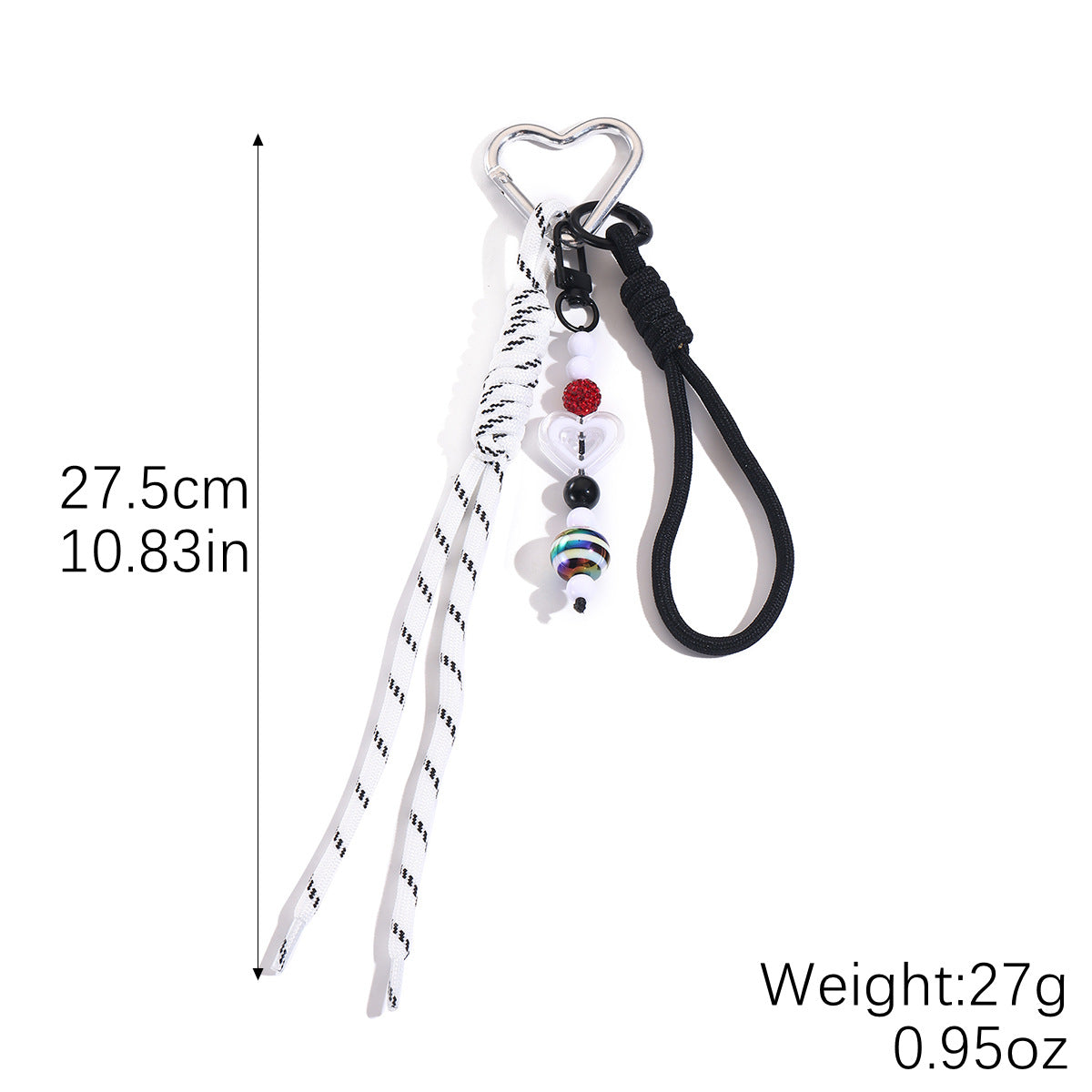 Wholesale Colorful Dopamine Hand-Woven Lanyard Keychain Braided Rope