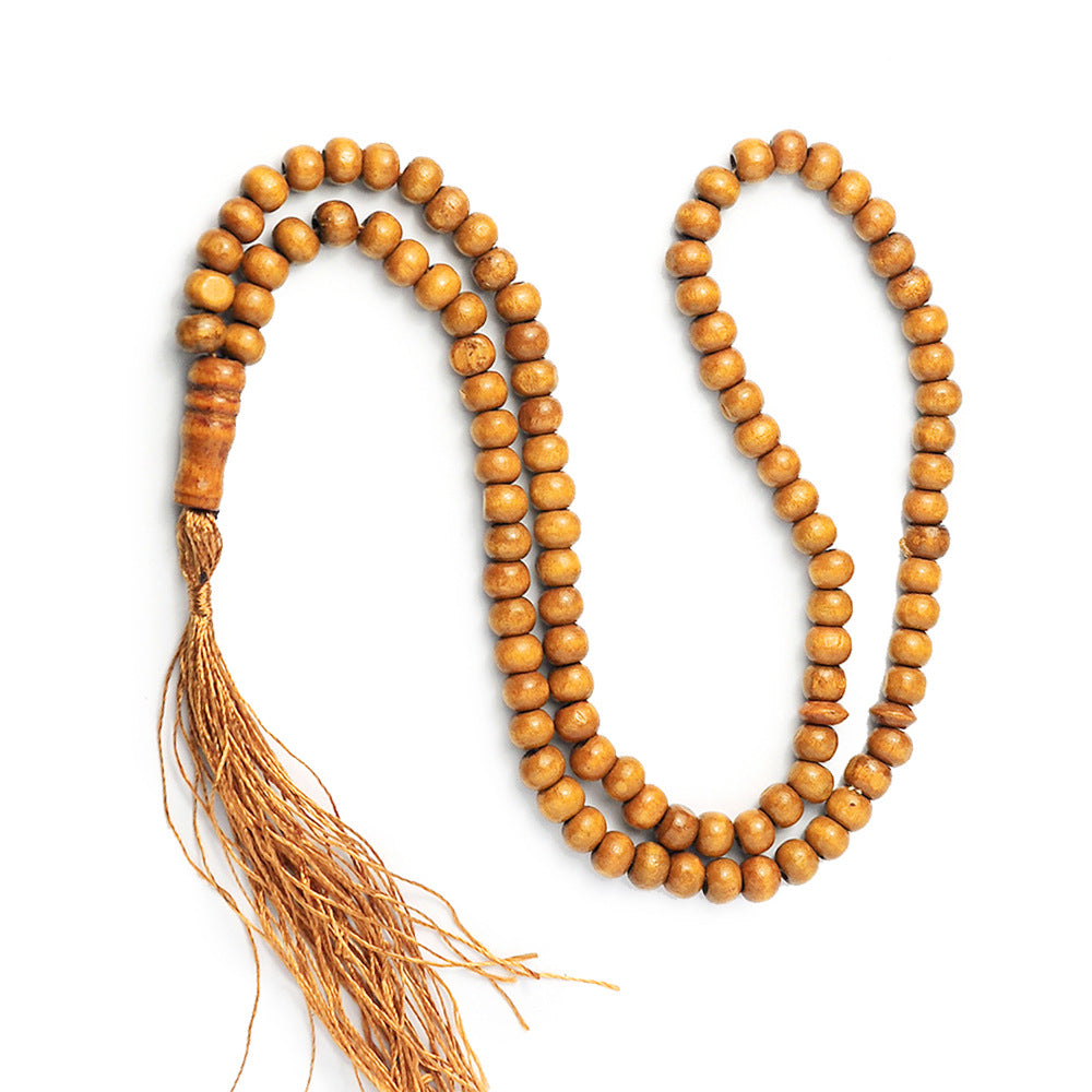 Wholesale Handmade Wooden 99 Bead Middle Eastern Tassel Prayer Beads Gift Resale