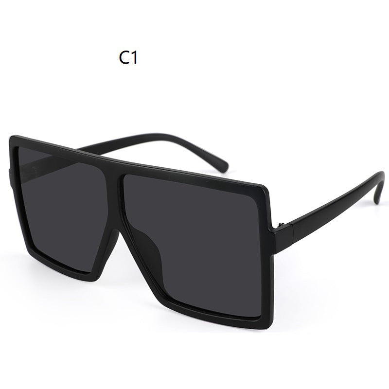 Wholesale PC Large Frame Square Sunglasses
