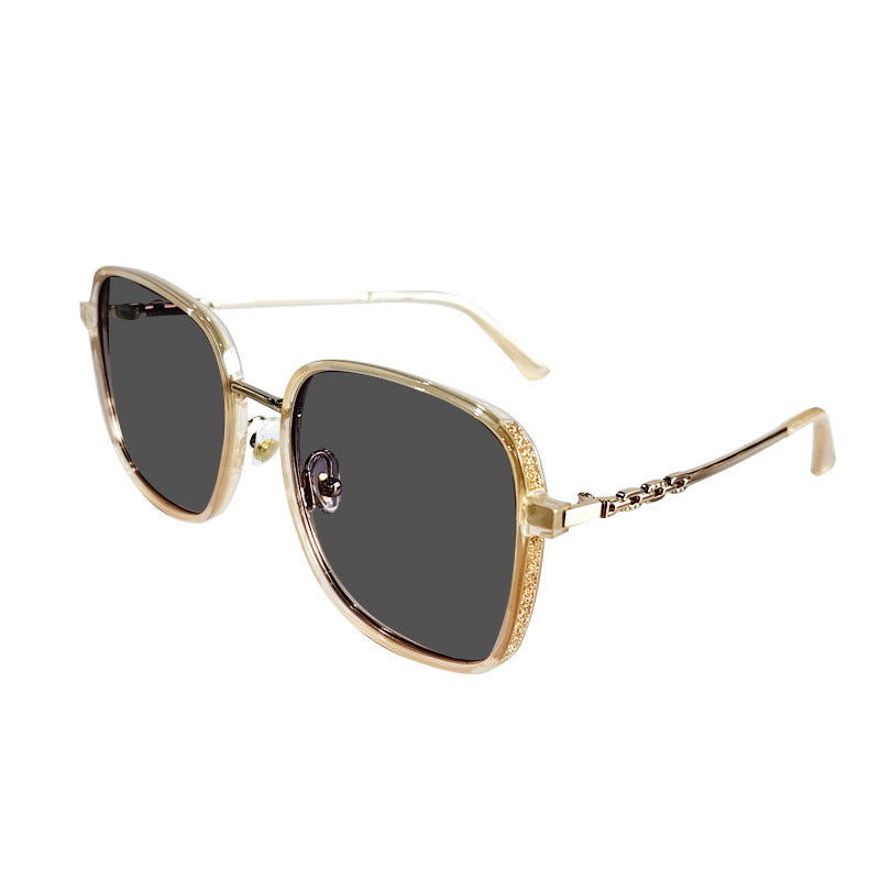 Wholesale Large Square Olive Black Grey Lens Sunglasses