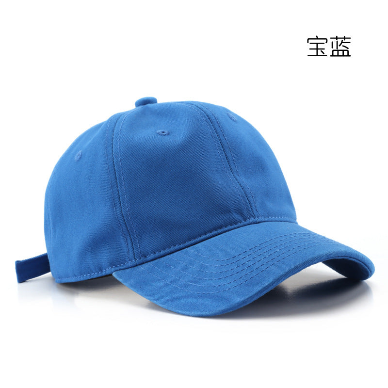 Wholesale Solid Color Light Plate Washed Retro Outdoor Sun Protection Baseball Cap