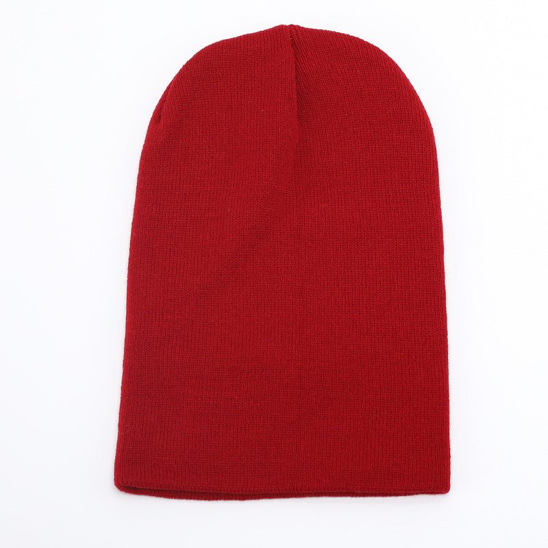 Wholesale Solid Colored Wool Knitted Hats