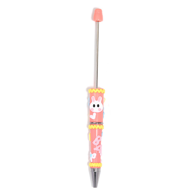 Wholesale 5pcs Colorful Cartoon Hand-painted  beadable pens