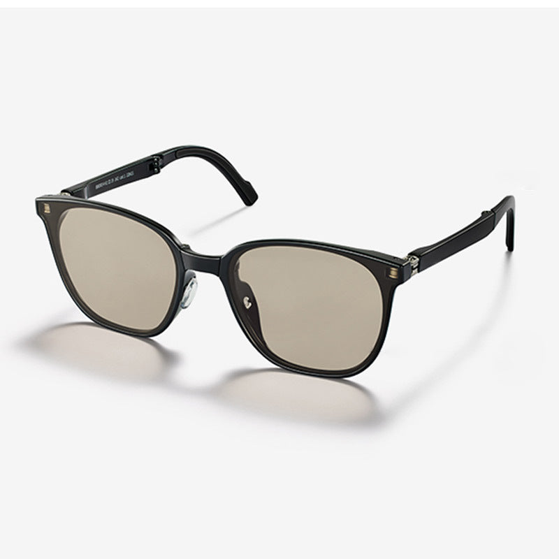 Wholesale Foldable Anti-UV Simple Fashion Lightweight Face Showing Small Sunglasses