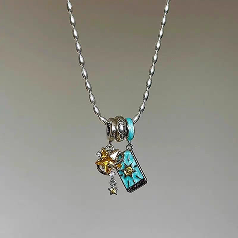 Wholesale Vintage Tarot Card Sun Moon Star Bracelet