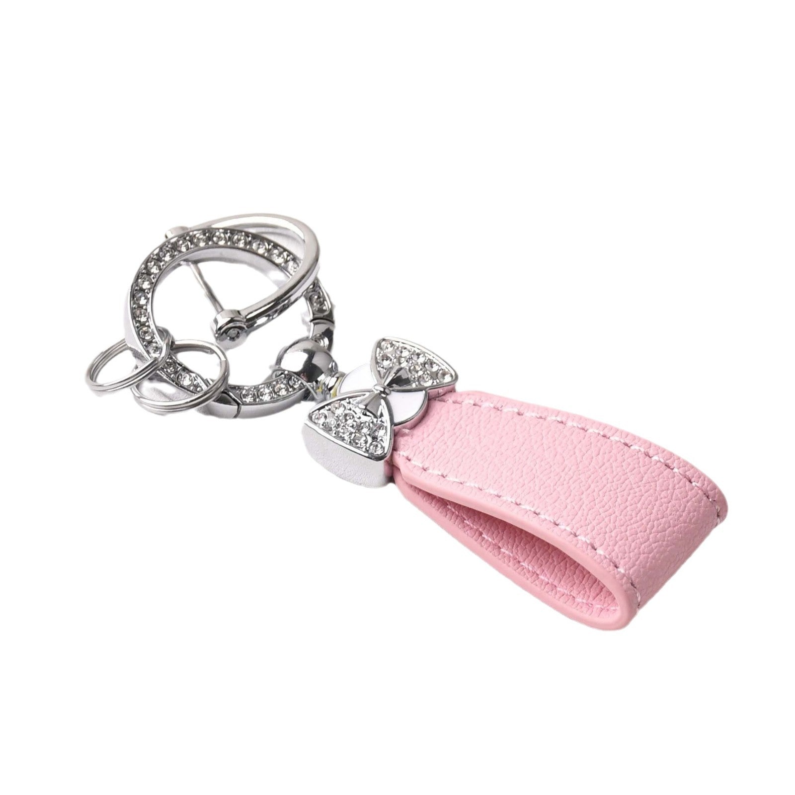 Wholesale Diamond Bow Bracelet Keychain
